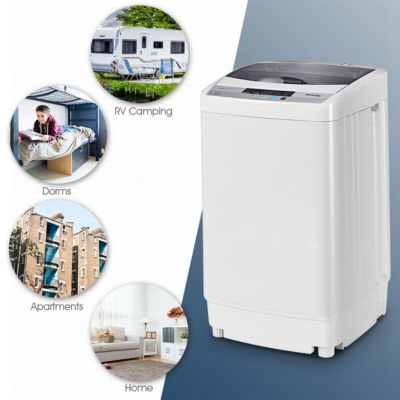 Portable Compact Washing Machine 1.34 Cu.ft Spin Washer
