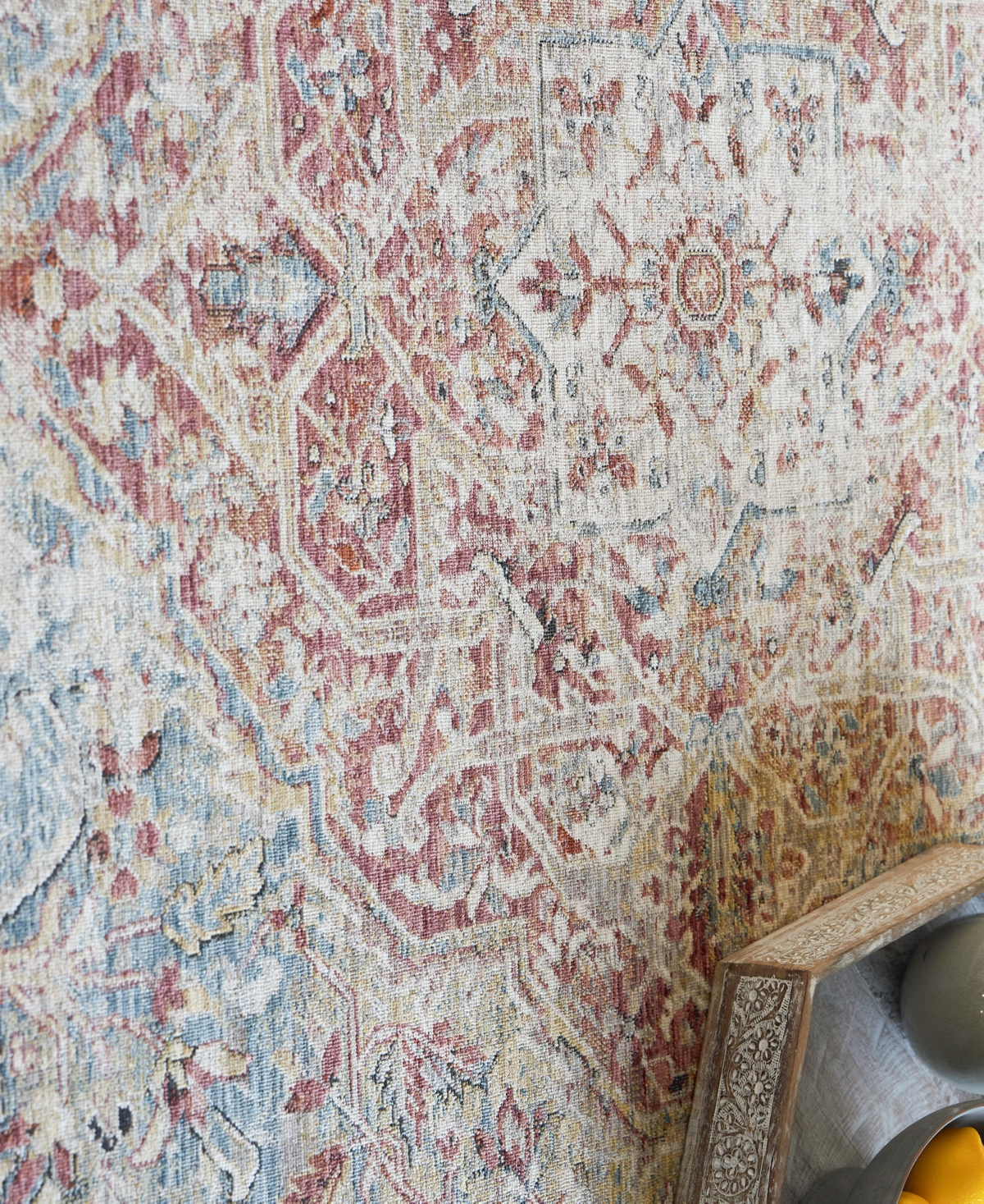 The Met X Exquisite Rugs Antique Loom Anl-72 8'x10' Area Rug In Rust,mist