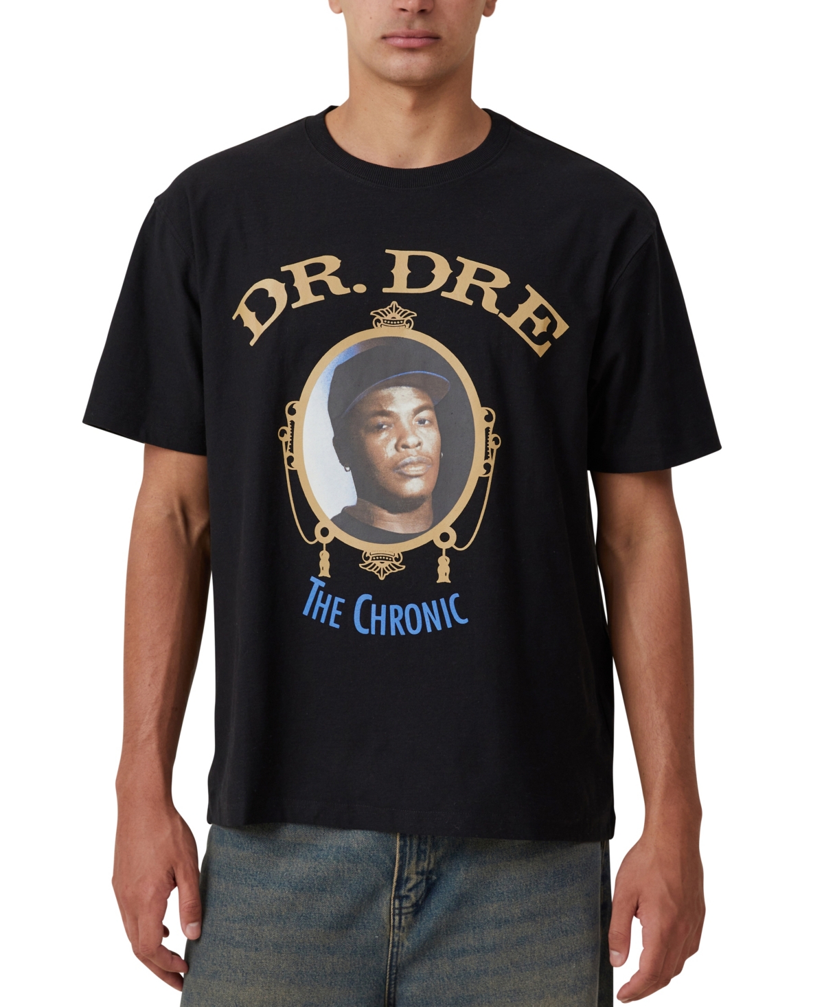 COTTON ON MEN'S LOOSE FIT MUSIC T-SHIRT 
