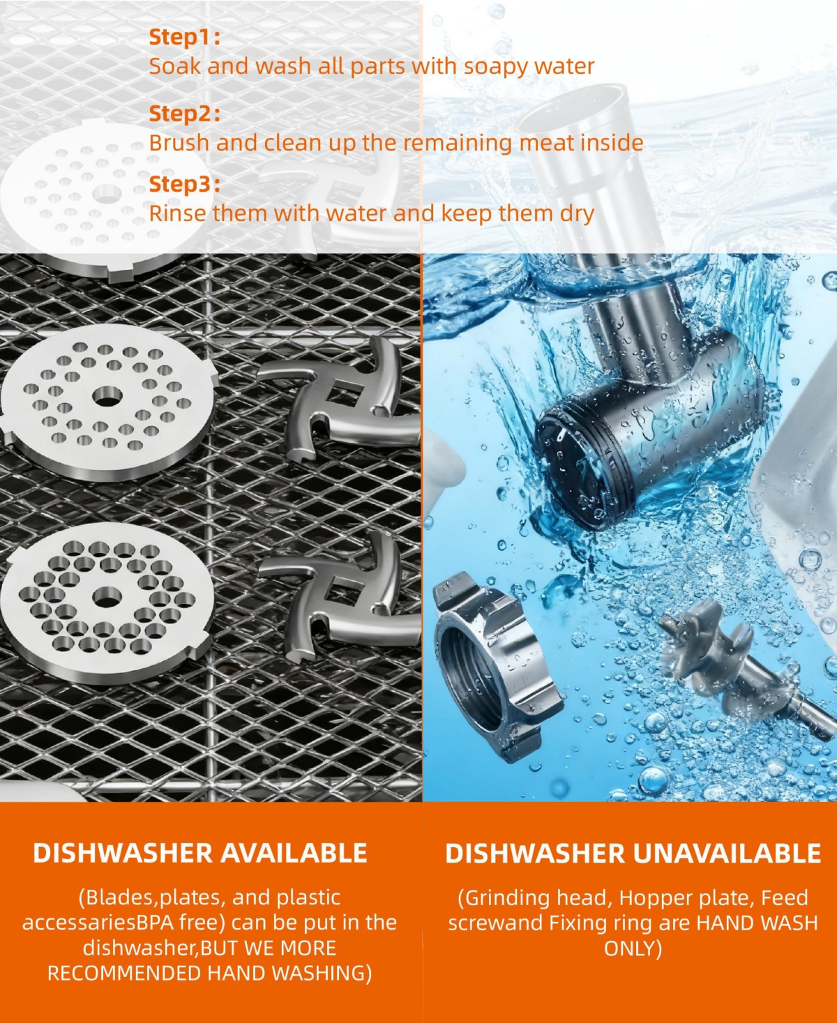 Inolait 44 lbs Portable Countertop Ice Maker Machine with Scoop