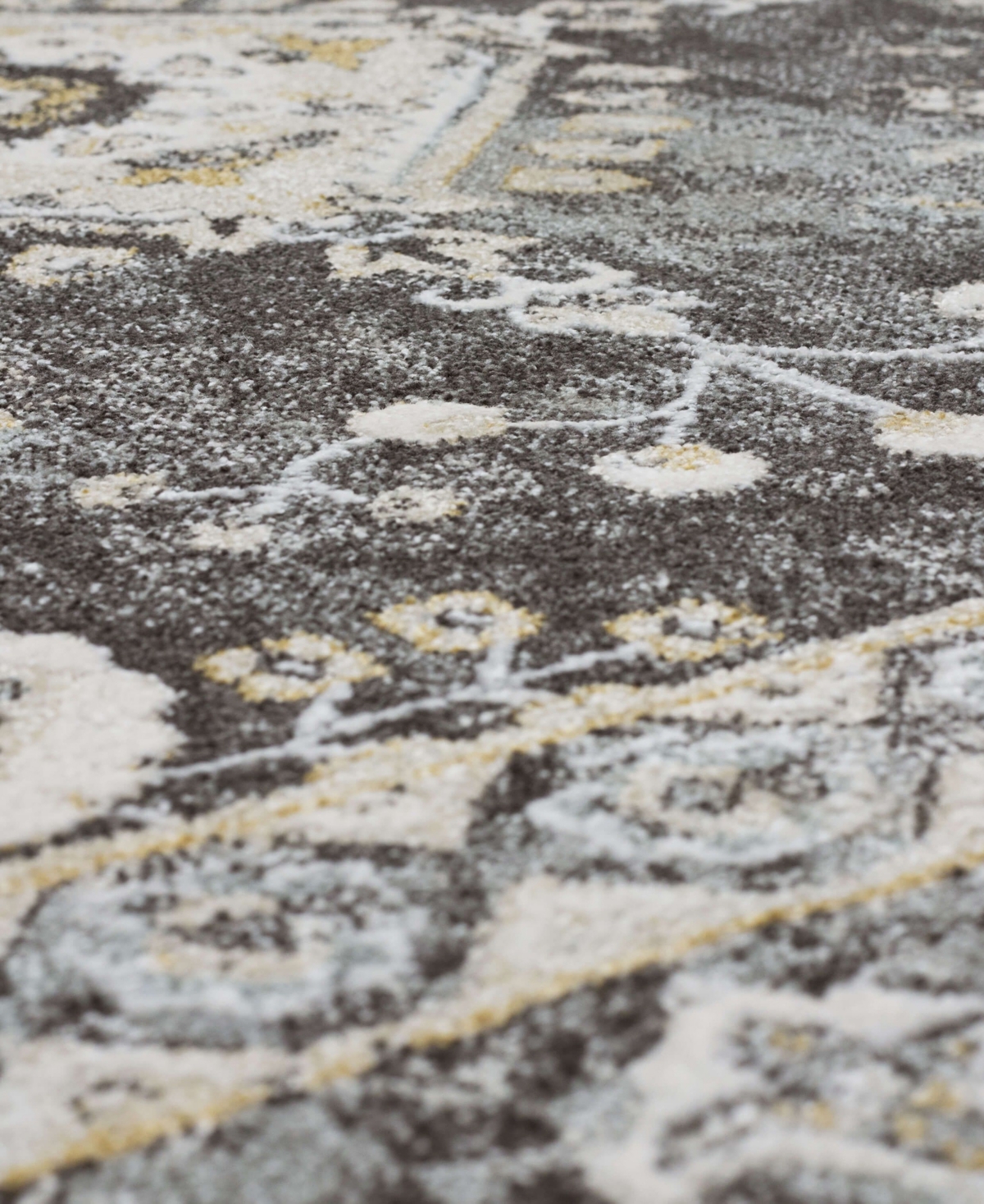 Karastan Windermere Ravenglass Area Rug, 7'10 X 10'3 In Charcoal