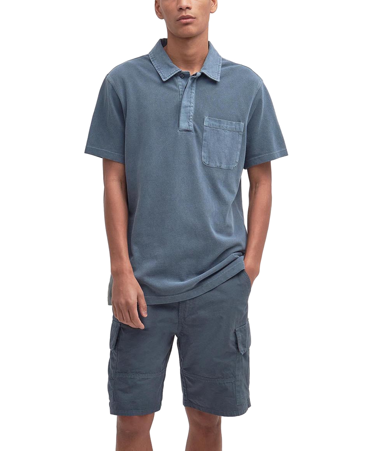 Barbour Men's Liverton Relaxed-Fit Short Sleeve Polo Shirt