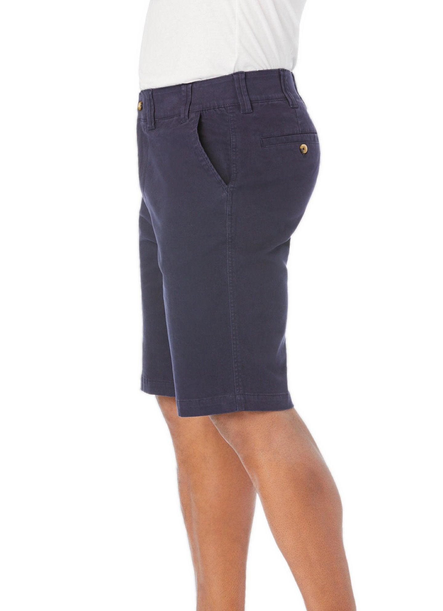 Мужские шорты KingSize Flex Full-Elastic Waist Chino, цвет: Тёмный хаки — фото 3