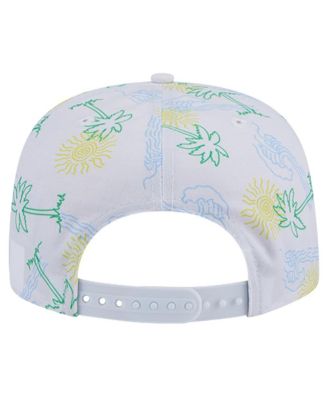 Men's White San Francisco 49ers Vacay Golfer Snapback Hat