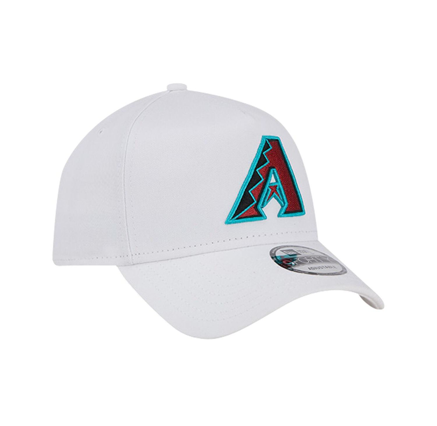 Men's White Arizona Diamondbacks TC A-Frame 9FORTY Adjustable Hat