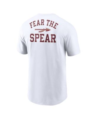 Men's White Florida State Seminoles Blitz 2-Hit T-Shirt
