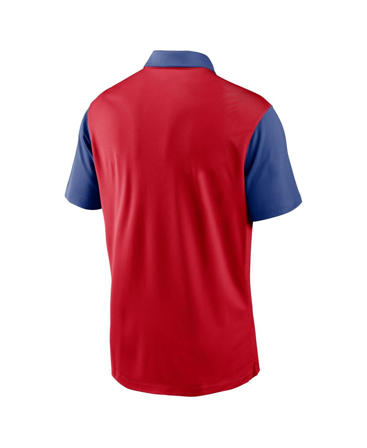 Nike Men'sAtlanta Braves Franchise Cooperstown Collection Polo Shirt - Red, Royal