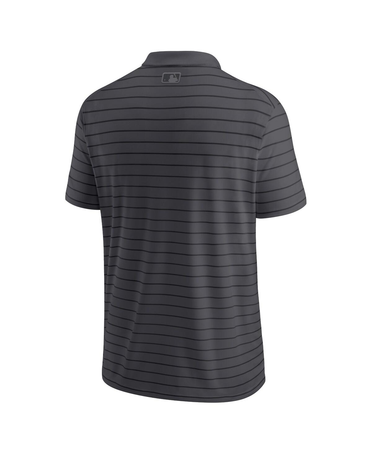 Nike Men'sPittsburgh Pirates City Connect Authentic Collection Victory Performance Polo - Charcoal