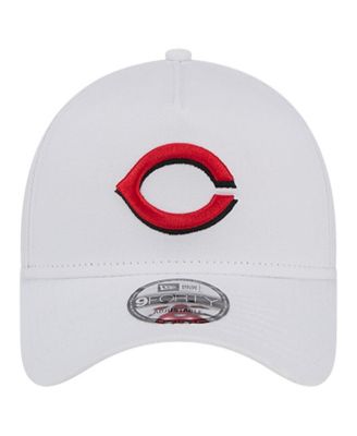 Men's White Cincinnati Reds TC A-Frame 9FORTY Adjustable Hat