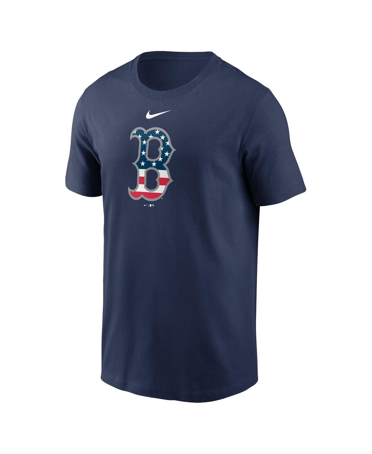Nike Men'sBoston Red Sox Americana T-Shirt - Navy