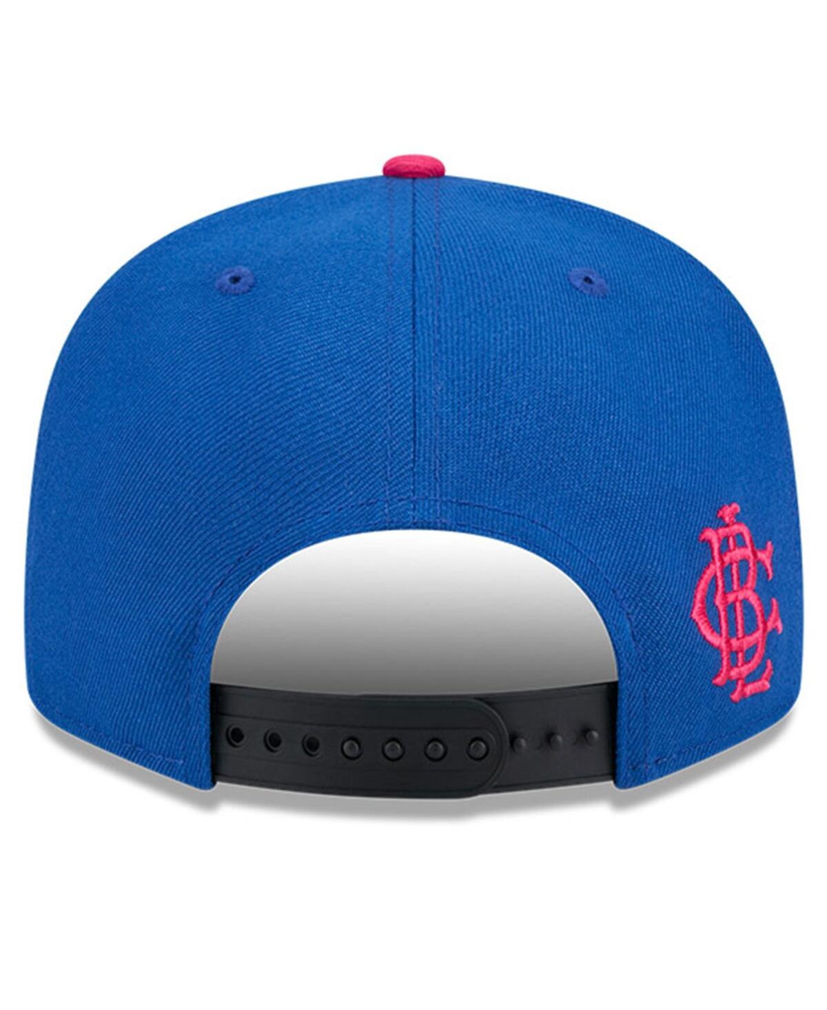 New Era Men's Royal/black Chicago White Sox Watermelon Big League Chew Flavor Pack 9fifty Snapback Hat In Royal,black