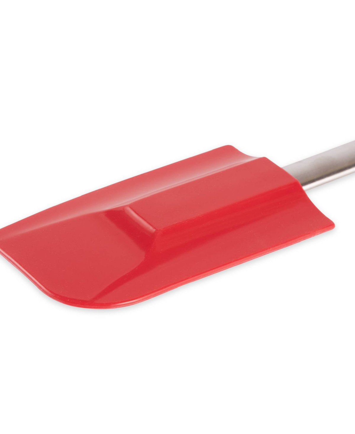 Rsvp International Endurance Stainless Steel Silicone 11.25" X 2.75" Red Spatula In Red