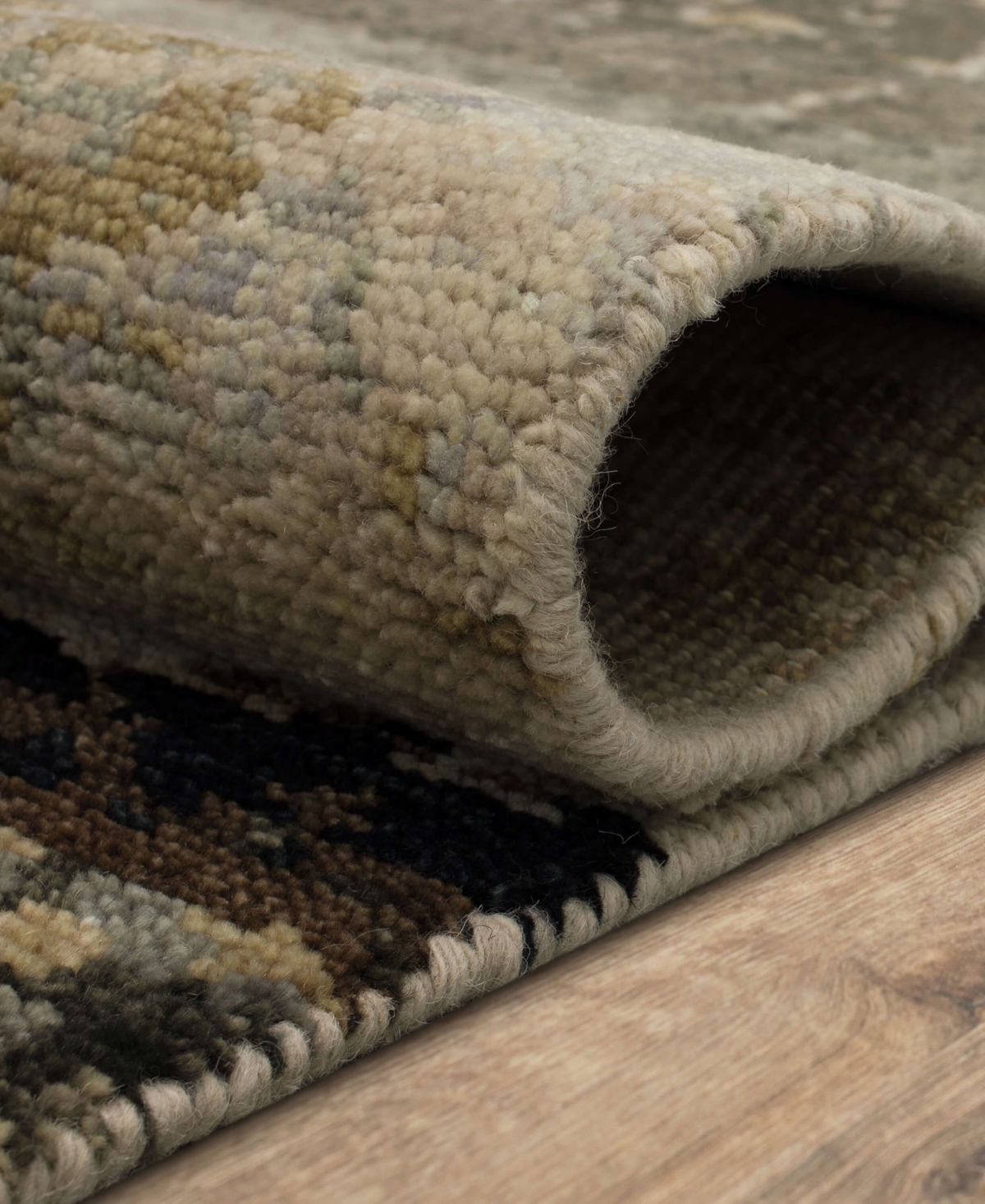 Stacy Garcia Home Depiction Annora 8'x10' Area Rug In Brown,tan