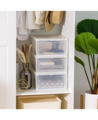 6 Pack Wide Front Entry Stackable Shoe Box