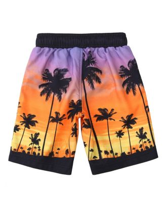 Big Boys Quick Dry Drawstring Swim Trunks Board Shorts with Mesh Lining UPF50+ XS-XXL