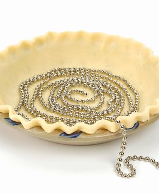 Endurance 18/8 Stainless Steel 10' Length Beaded Pie Chain - 10 Ft