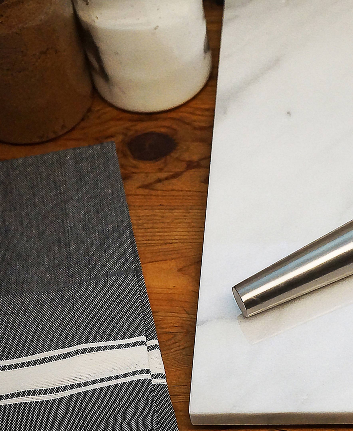 Rsvp International Endurance Stainless Steel 18" French Rolling Pin In Gray