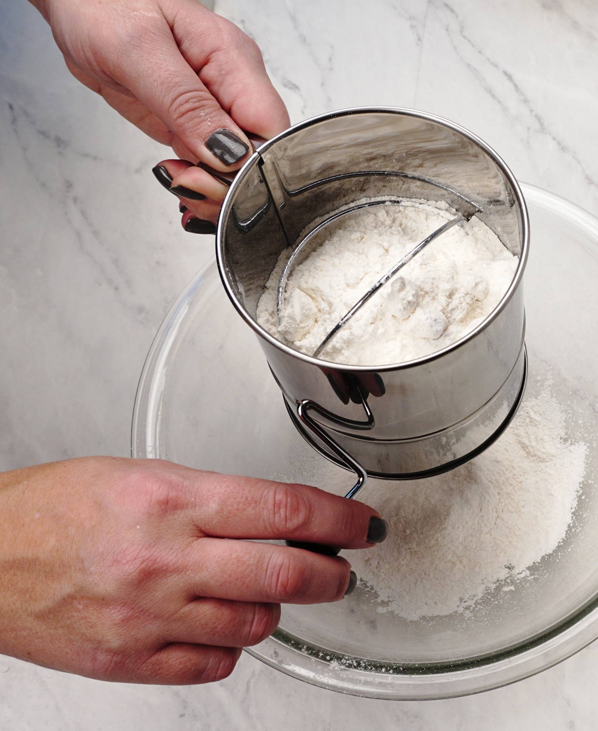 Shop Rsvp International Endurance 5 Cup Crank Style Flour Sifter In Gray
