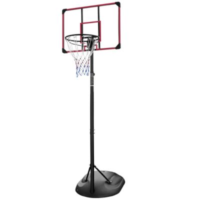 Streamdale Adjustable 7.5-9.2FT Basketball Hoop with Backboard & Wheels