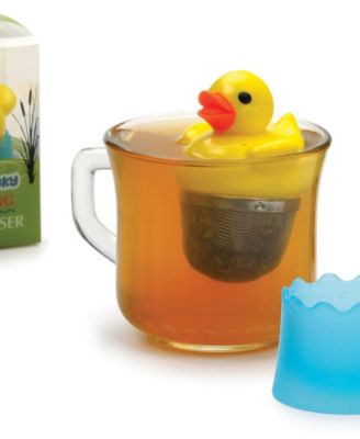 Plastic and Stainless Steel 2x2x3" Ducky-Floating Tea Infuser