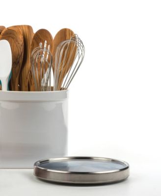 Endurance Stainless Steel 8" D Tool Crock Turntable