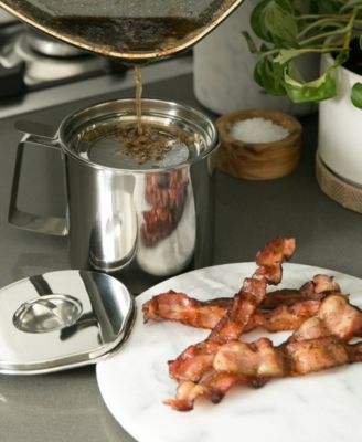 Stainless Steel Endurance Medium 4 Cup Fryer's Friend Grease Keeper