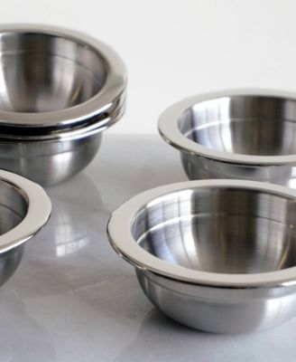Endurance Stainless Steel 4 Piece 1 Cup Prep Bowls With Plastic Lid Set