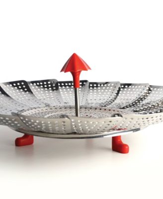 Endurance Stainless Steel Silicone 12" Umbrella Steam Basket