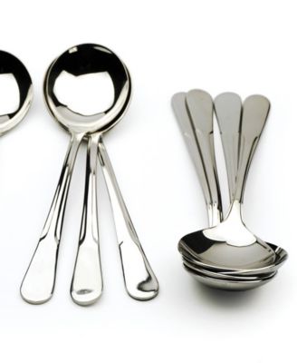 Endurance 18/8 Stainless Steel 8 Piece 6.7" Boxed Set of Soup Spoons