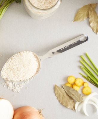 Endurance Stainless Steel 1/2 Cup Single Oval Measuring Scoop