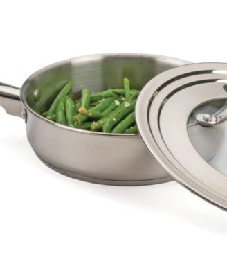 Endurance Stainless Steel Glass 9" Diameter Universal Lid