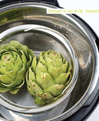 Endurance Stainless Steel 3 Quart Mesh Basket With Folding Handles