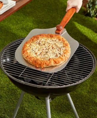 Aluminum Hardwood Folding Pizza Peel Spatula
