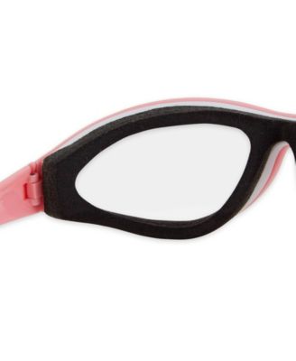 Plastic 5.5" x 6.5" x 1.5" Onion Goggles - Pink Frame