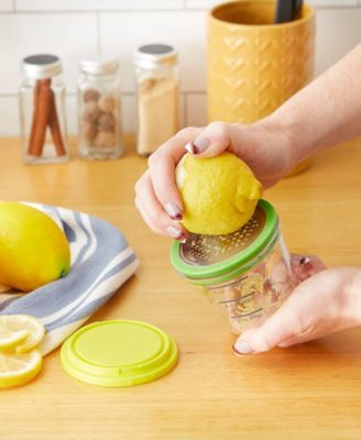 Stainless Steel 6 ounce Citrus Keeper Zester