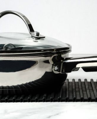 Silicone 12x7" Black Sink Mat/Hot pad