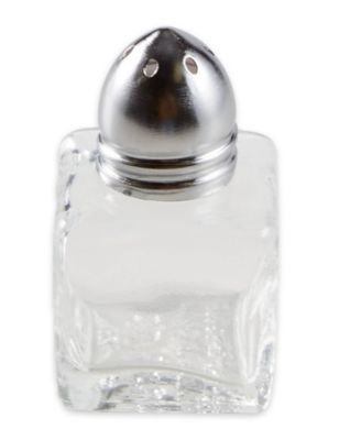 Glass Stainless Steel 13 Piece 1/2 Ounce Mini Salt Pepper Shaker Set