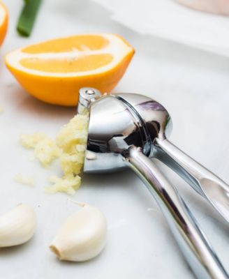 Chrome 6.25x2.25" Garlic Press