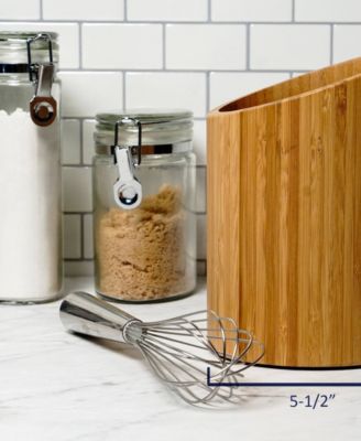 Wood 6" D x 8" H Biased Tool Holder