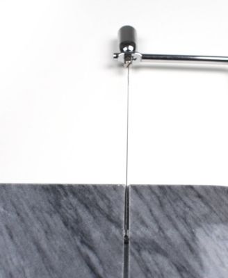 Marble Grey Marble 9"x8" Cheese Slicer