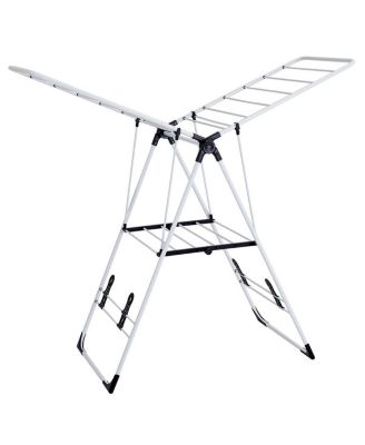 Laundry Clothes Storage Drying Rack Portable Folding Dryer Hanger Heavy Duty