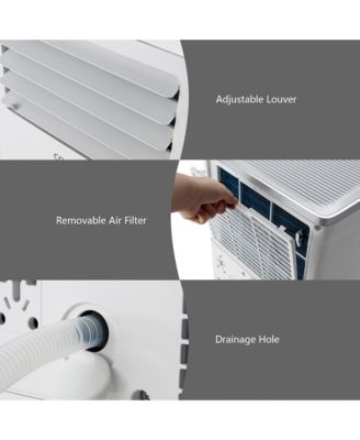 10000BTU Portable Air Conditioner 3-in-1 Air Cooler with Remote Control