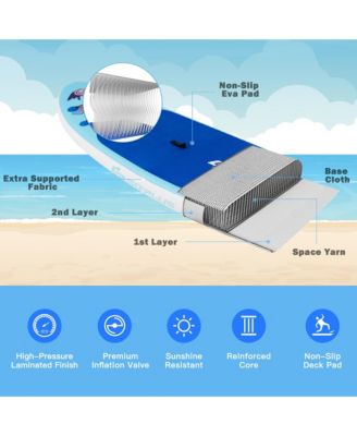 1 pcs 10' Inflatable Stand Up Paddle Board SUP Surfboard