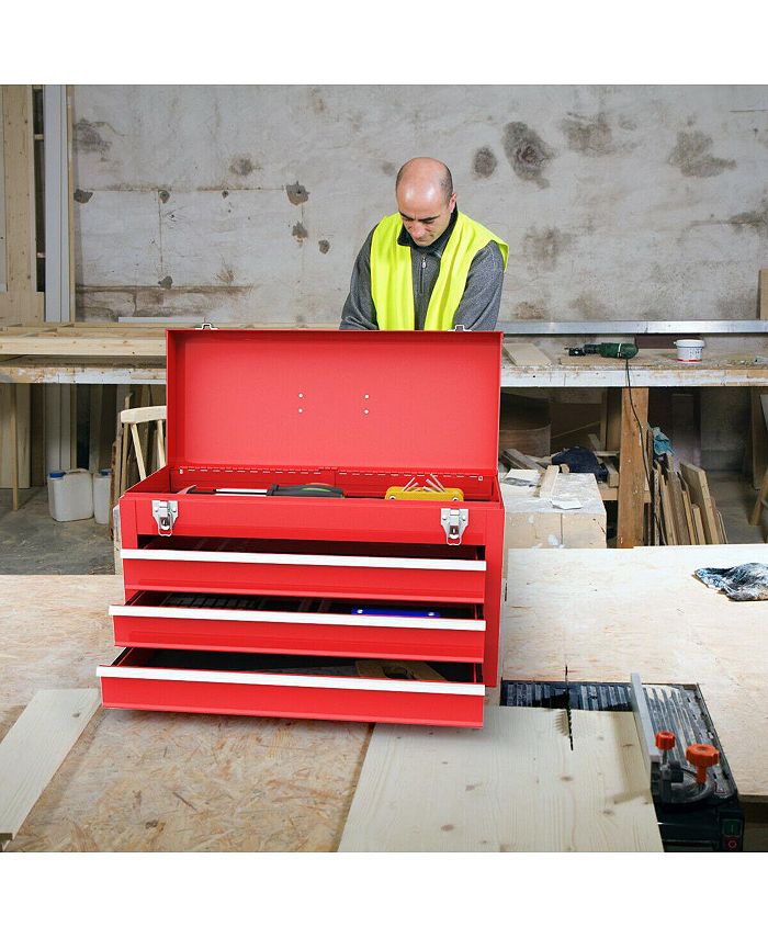 Costway Portable Tool Chest Box Storage Garage Mechanic