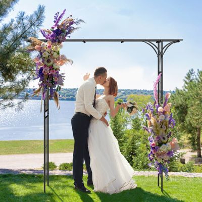 Garden Wedding Rose Arch Pergola Archway Flowers Climbing Plants Trellis Metal