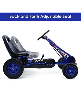 4 Wheels Kids Ride On Pedal Powered Bike Go Kart Racer Car Outdoor Play Toy