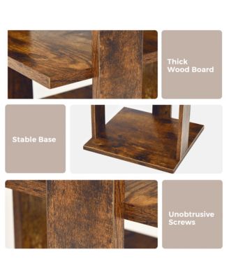 7-Tier Shoe Rack Free Standing Shelf Storage Tower