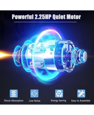 2.25HP Folding Treadmill Running Machine LED Touch Display