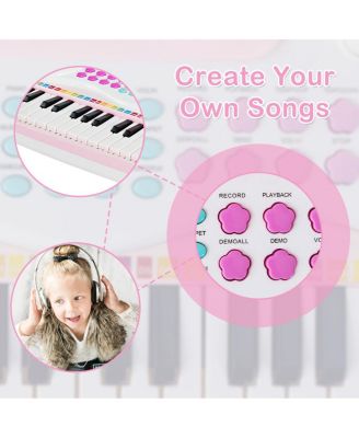 37-Key Toy Keyboard Piano Electronic Musical Instrument