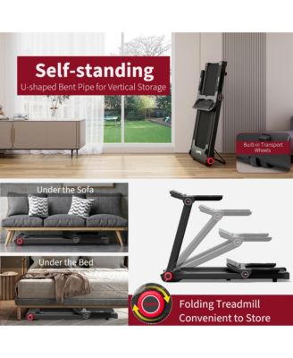 3.75HP Folding Treadmill Electric Running Machine W/